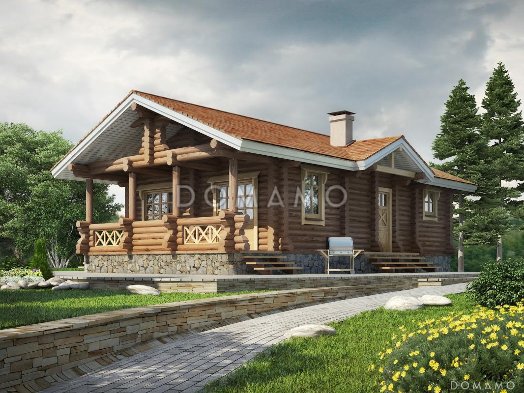 проект дома в русском стиле