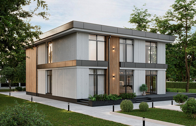 Коттедж «Тихая Слобода», 433 м²
