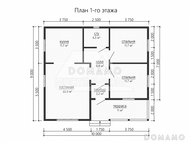 LR197 / План 1 этажа LR197 / План 1 этажа