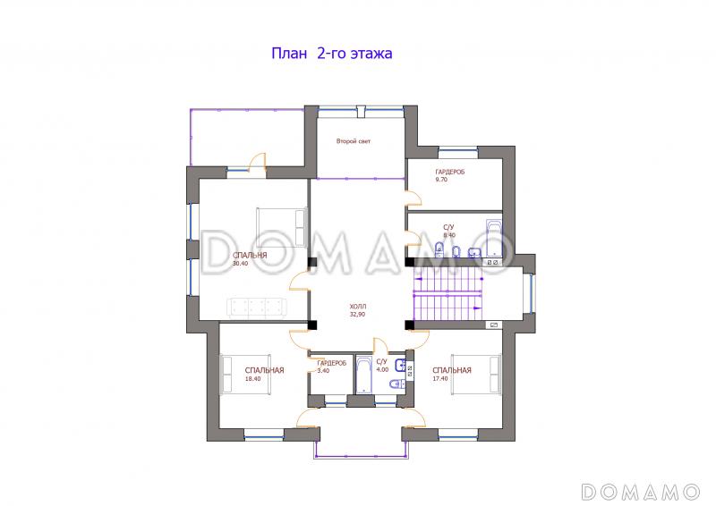 Проект 114 / План 2 этажа