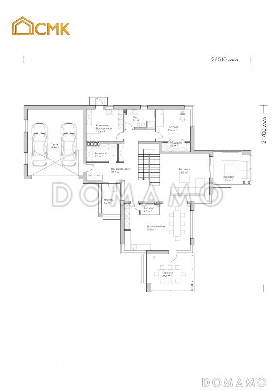 Onyx / План 1 этажа