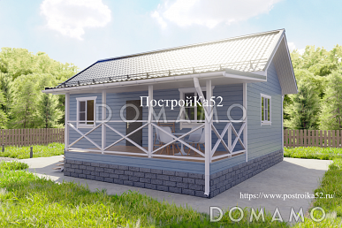 Каркасный дом "Прима 25"