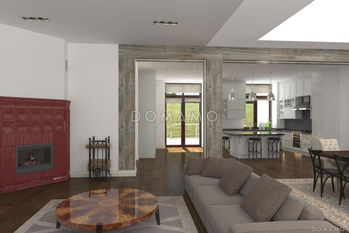 Проект кирпичного дома для нескольких поколений семьи / 23