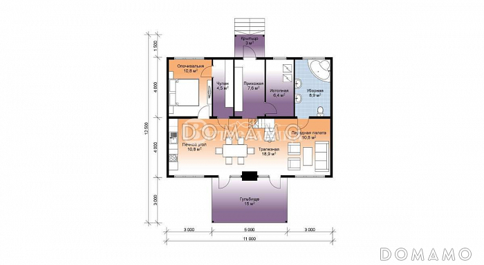 Сочи / План 1 этажа Сочи / План 1 этажа