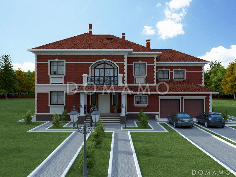 Проект загородного дома с широким крыльцом / 11