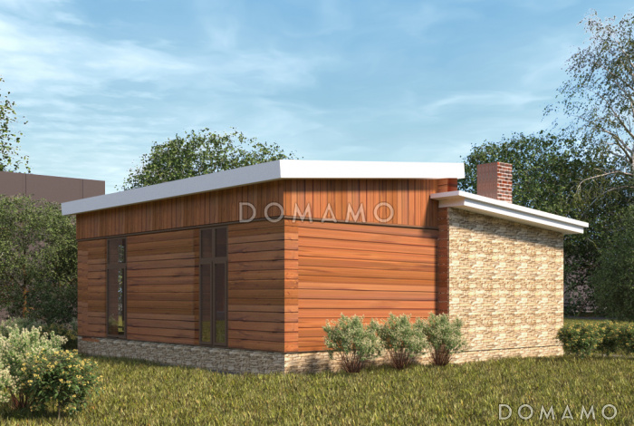 Проект беседки с остеклением и мангалом