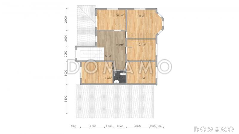 Борисов / План 2 этажа