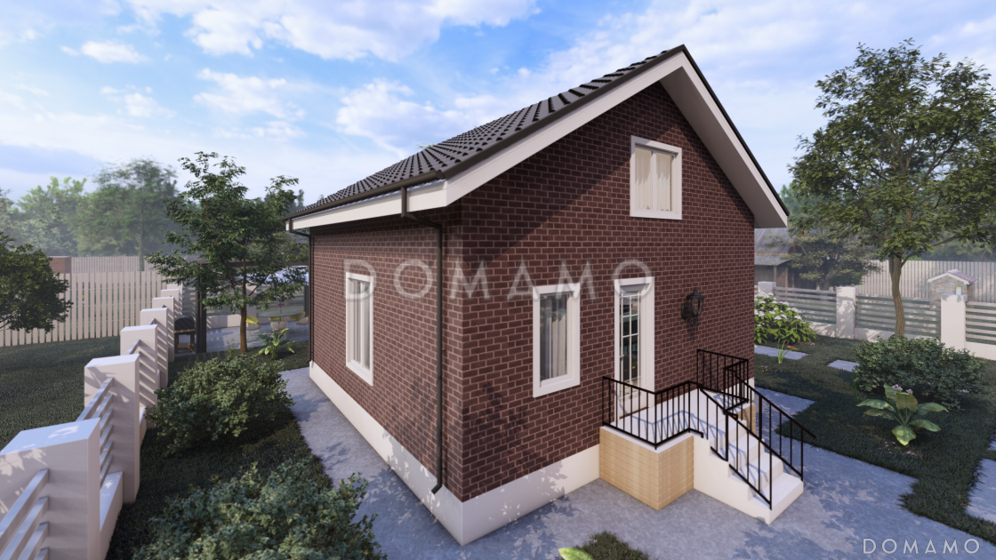 Каркасный дом для двух человек SK-56 / 5