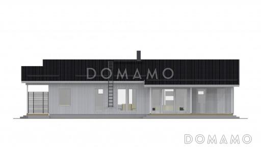 Проект рационально распланированного дома / Фасад 4