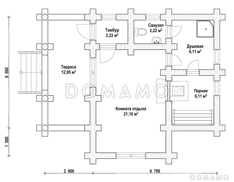 K-12 / План 1 этажа