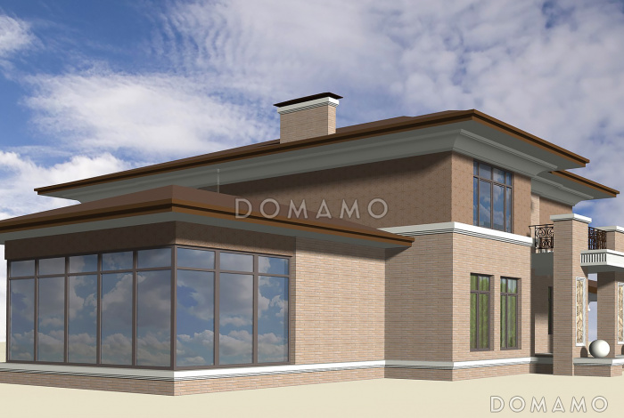 Проект дома из газобетона элитного статуса Проект дома из газобетона элитного статуса