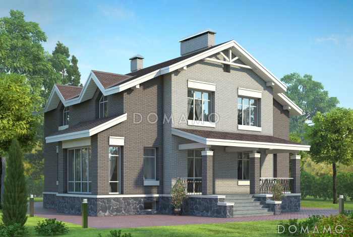 Проект вместительного особняка с бильярдным помещением, тренажерным залом и кинозалом Проект вместительного особняка с бильярдным помещением, тренажерным залом и кинозалом