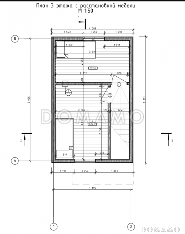 Башня / План 3 этажа