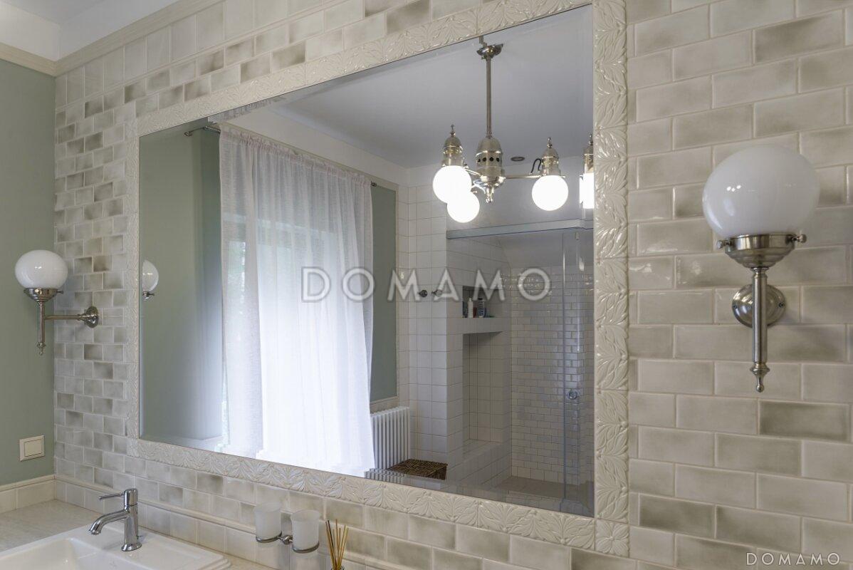 Проект скандинавского коттеджа из кирпича с эркером, мансардой и открытой террасой / 13