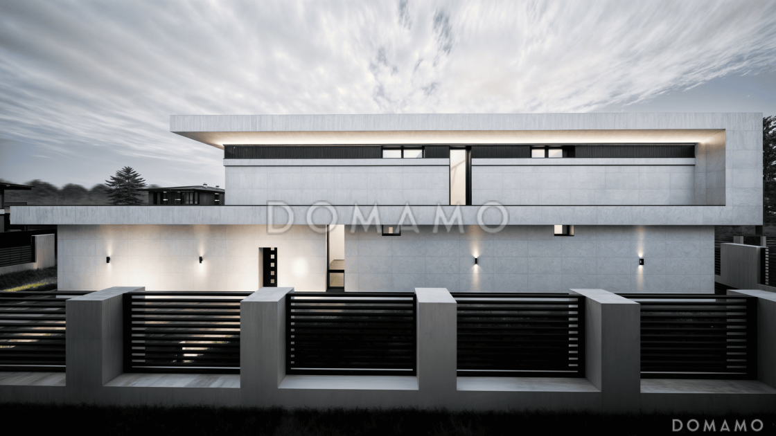 Проект дома с 4 спальнями, гаражом на 4 машины и мастерской / 5