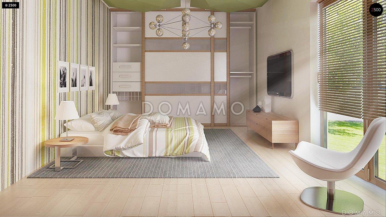 Проект одноэтажного дома из кирпича с тремя спальнями и кабинетом / 20