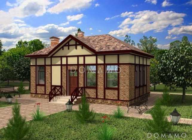 Проект беседки с кухней