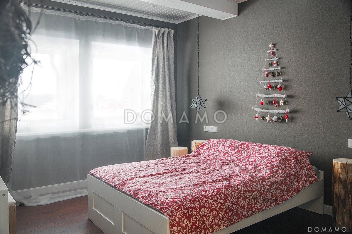 Проект каркасного дома с мансардой, 4 спальнями, кабинетом и сауной / 22