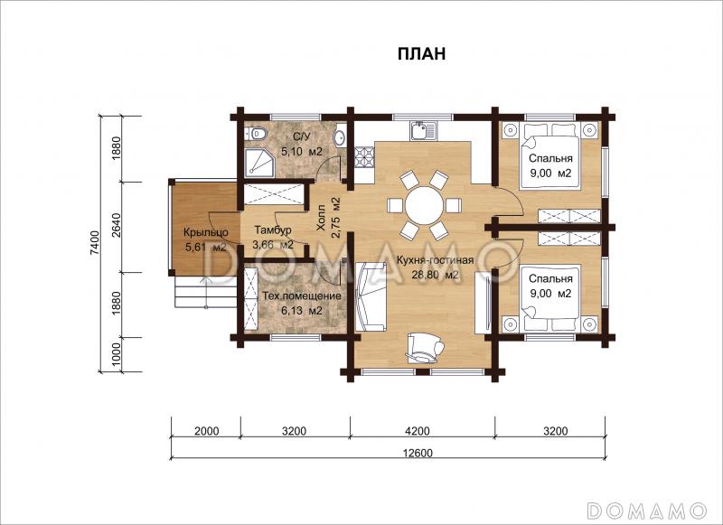 ПИНО / План 1 этажа ПИНО / План 1 этажа