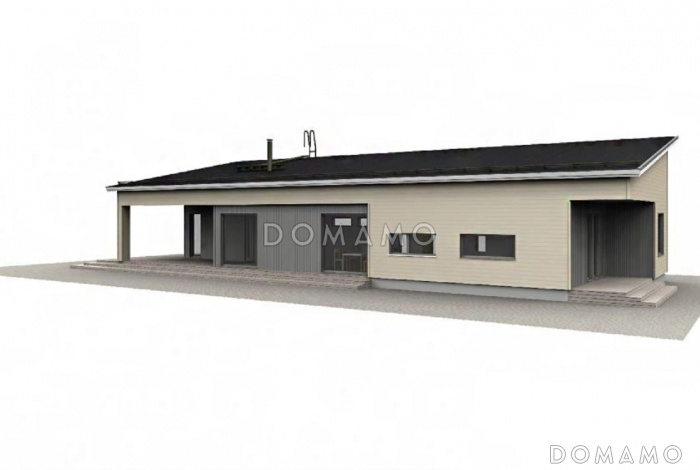 С-197 одноэтажный дом 