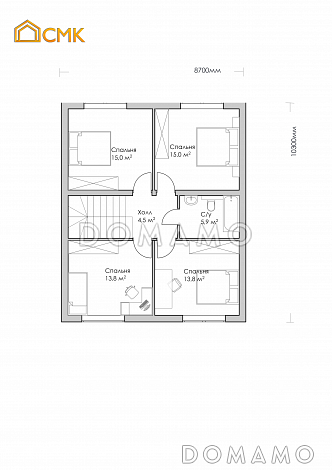 Nicole / План 2 этажа