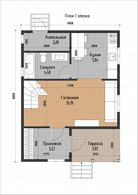 Б-18 / План 1 этажа Б-18 / План 1 этажа
