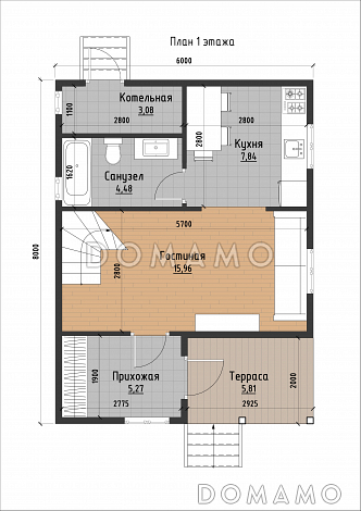 Б-18 / План 1 этажа Б-18 / План 1 этажа