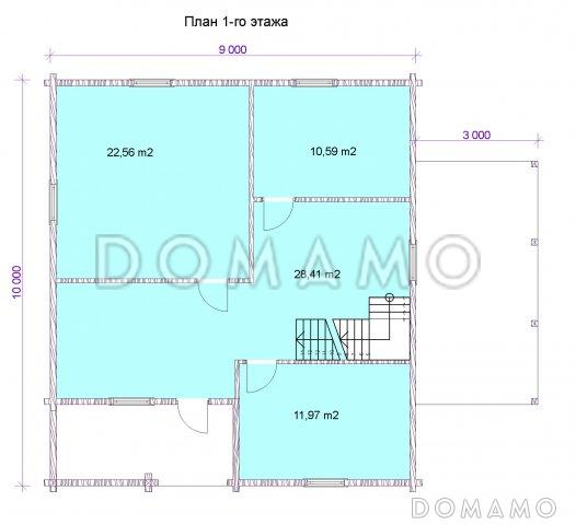 Мурманск / План 1 этажа
