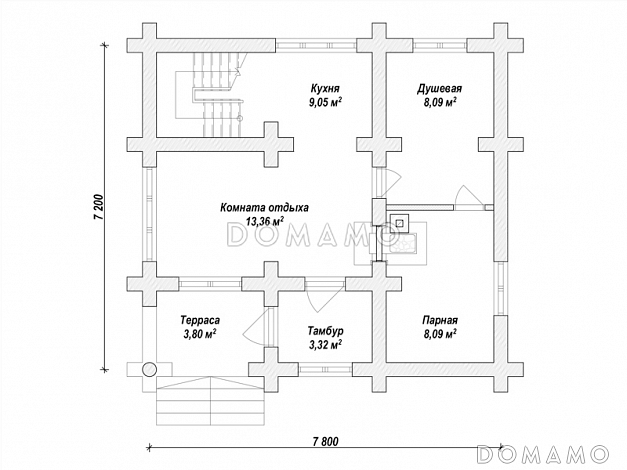 K-253 / План 1 этажа K-253 / План 1 этажа