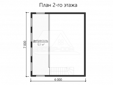 Сканди1 / План 2 этажа Сканди1 / План 2 этажа