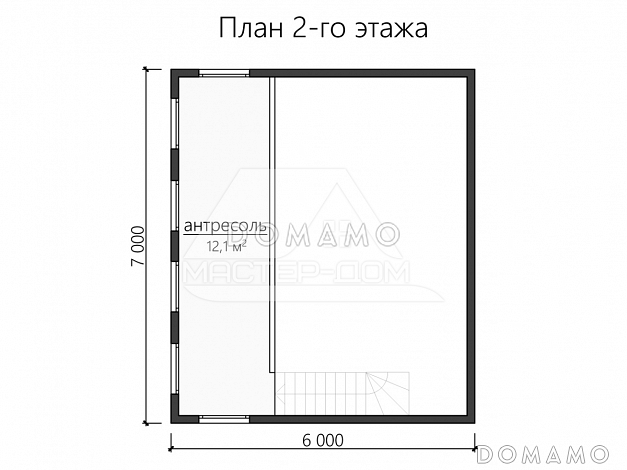 Сканди1 / План 2 этажа Сканди1 / План 2 этажа