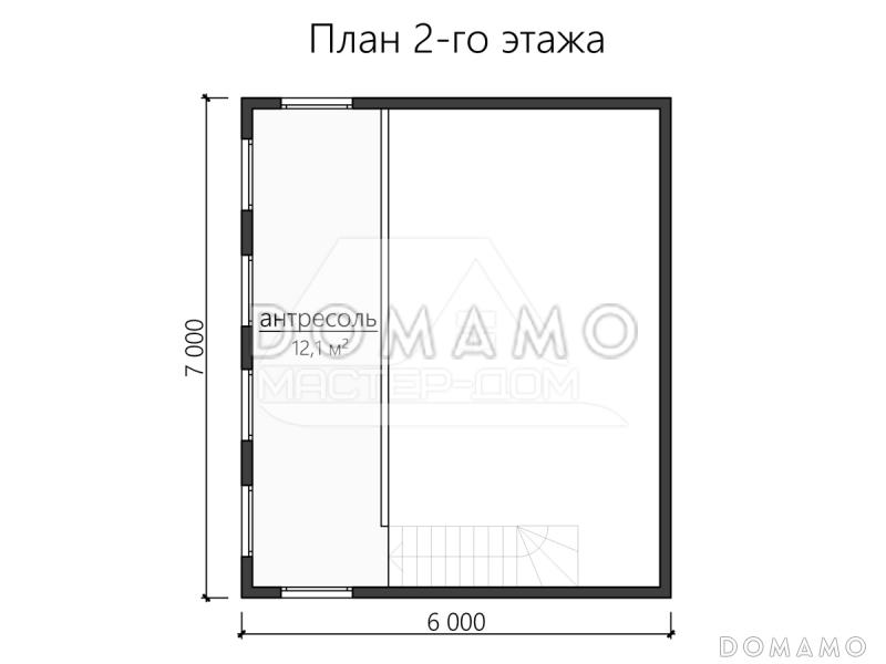 Сканди1 / План 2 этажа