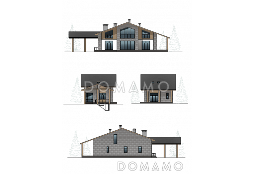 Проект 110 / Фасад 1