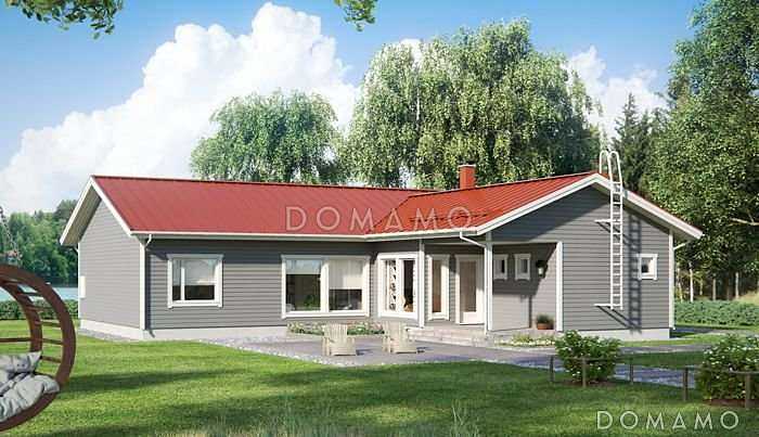 С-190 одноэтажный дом