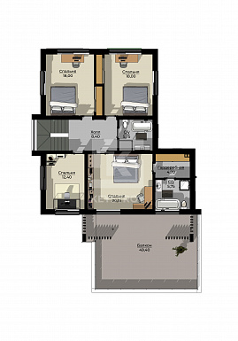 КейСтрой-241 / План 2 этажа