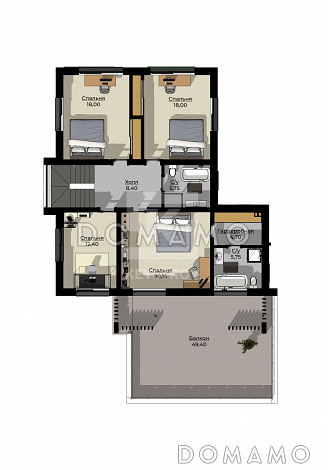 КейСтрой-241 / План 2 этажа