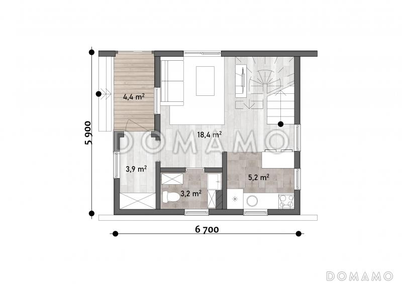 Аксиома / План 1 этажа