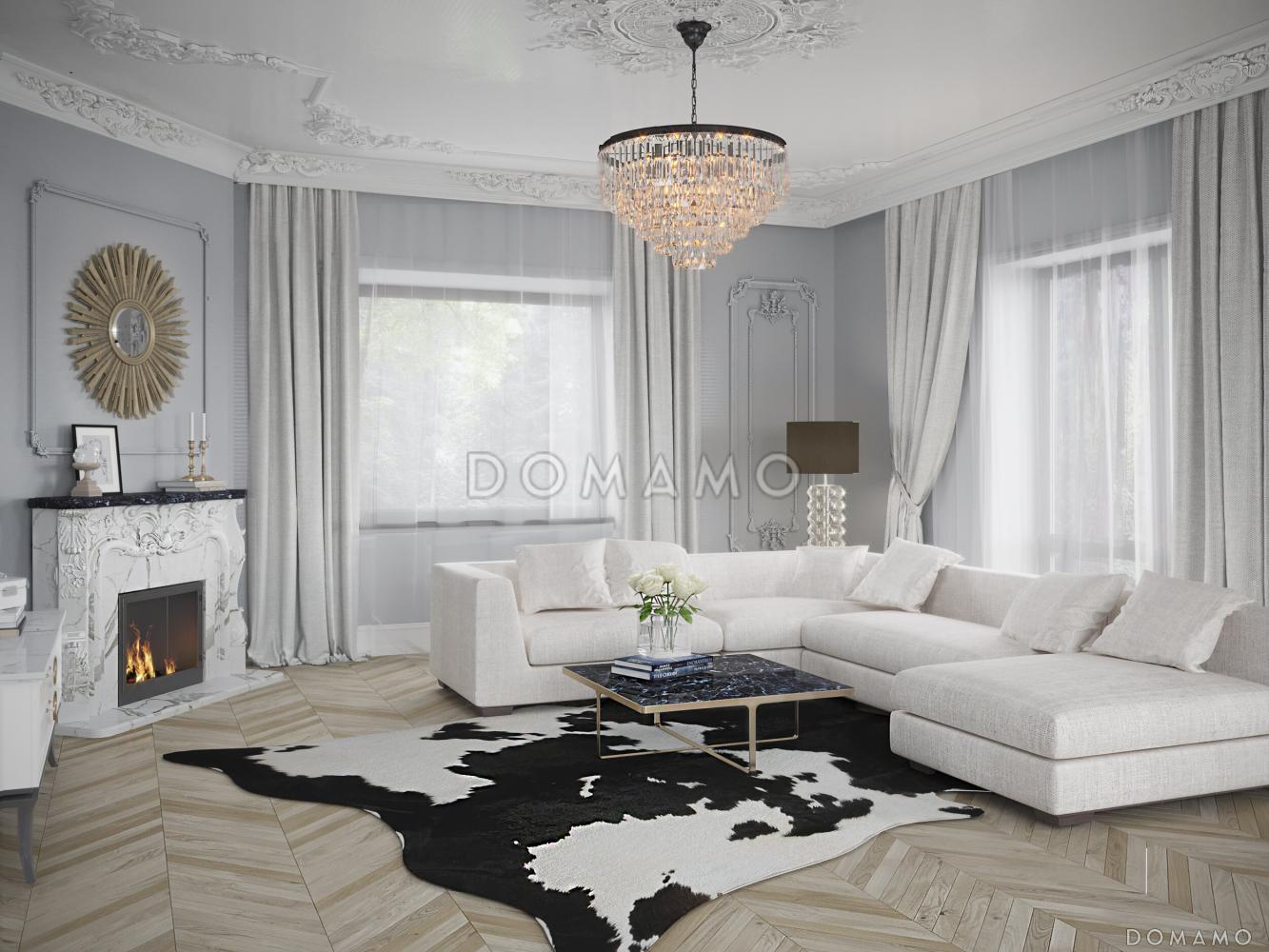 Проект двухэтажного особняка из газобетона с мансардой / 3