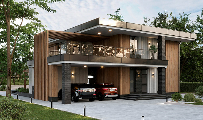 Коттедж «Тихая Слобода», 433 м²