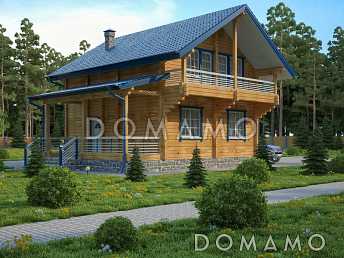 Проект дома из клееного бруса до 200 кв.м