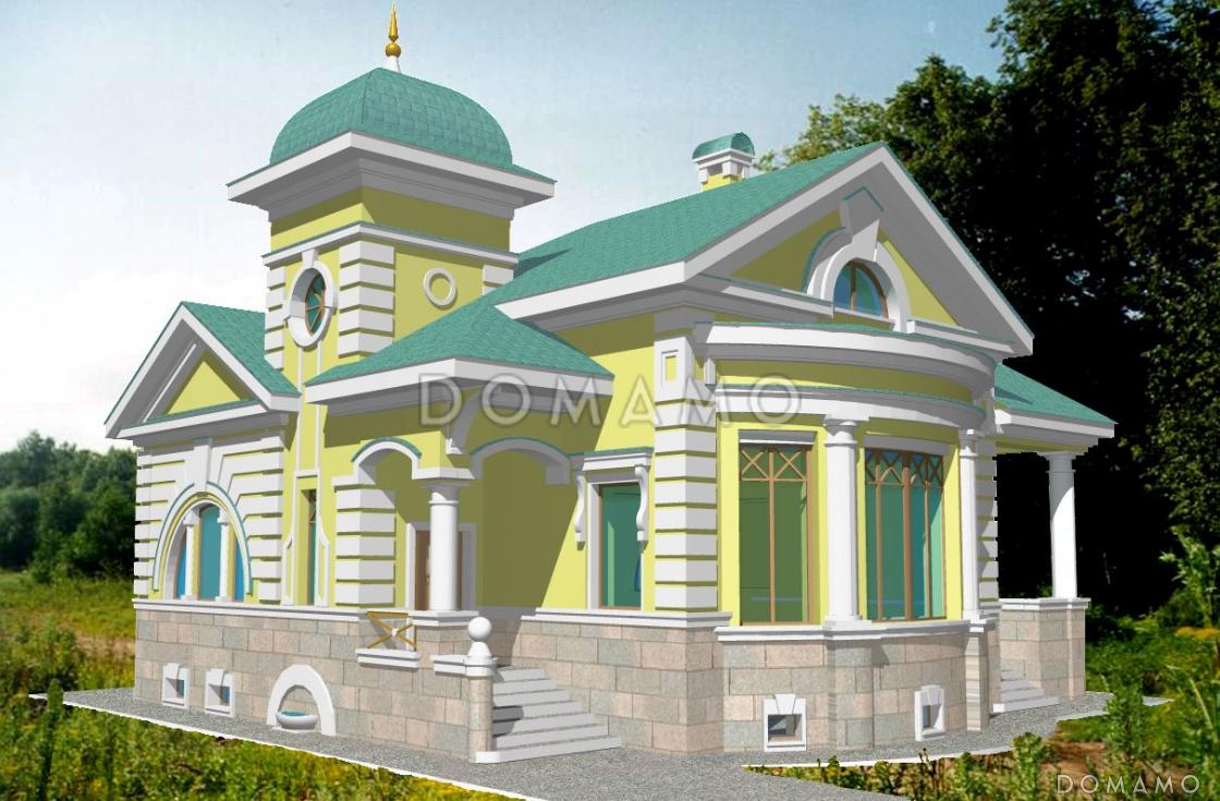 Проект  дома с подвалом / 1