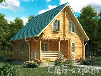 Дом из профилированного бруса ДПБ10