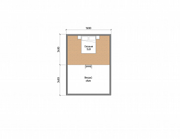 ДК-185 / План 2 этажа ДК-185 / План 2 этажа