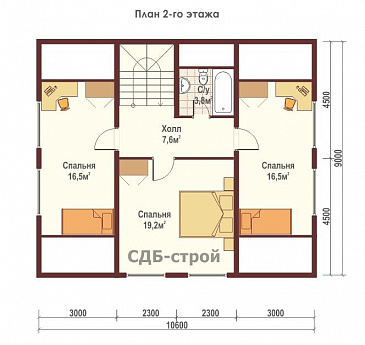 ДБР24 / План 2 этажа