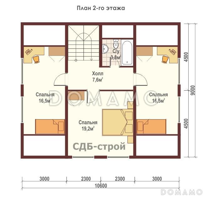 ДБР24 / План 2 этажа