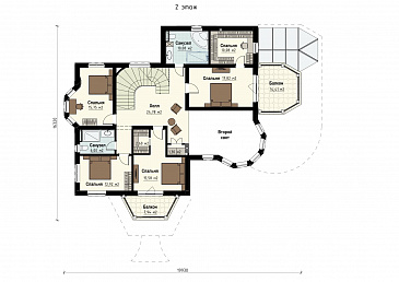 Валенсия / План 2 этажа Валенсия / План 2 этажа