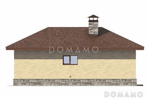 Хозяйственный блок - котельная, генераторная, кладовая / Фасад 3