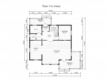 LR 200 / План 1 этажа LR 200 / План 1 этажа