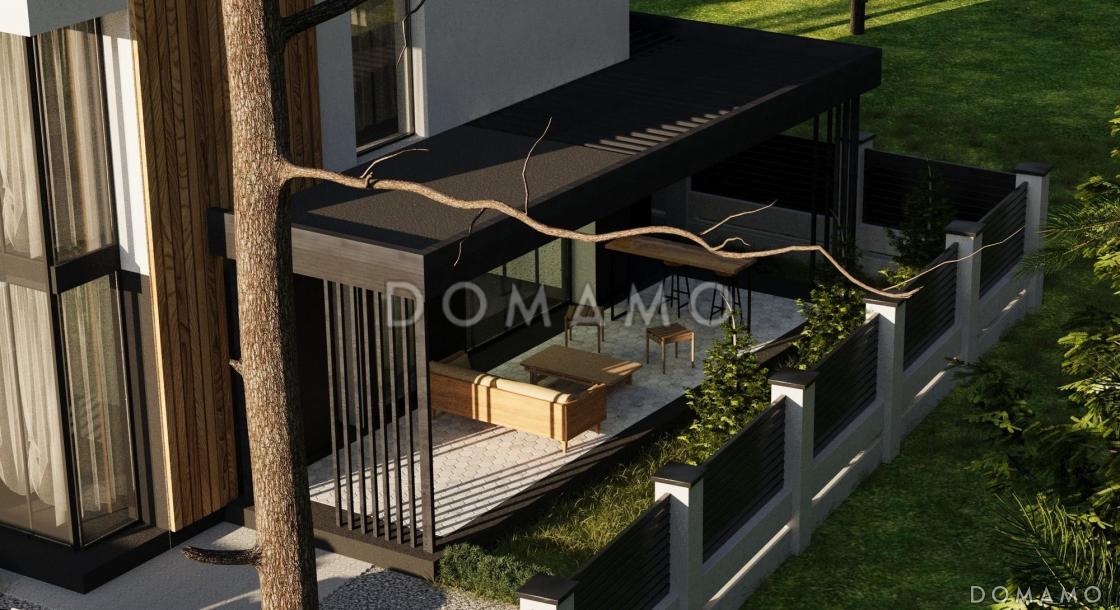 Проект каркасного двухэтажного дома с 4 спальнями и кабинетом / 9