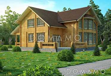 Проект дома с тремя спальнями и кабинетом